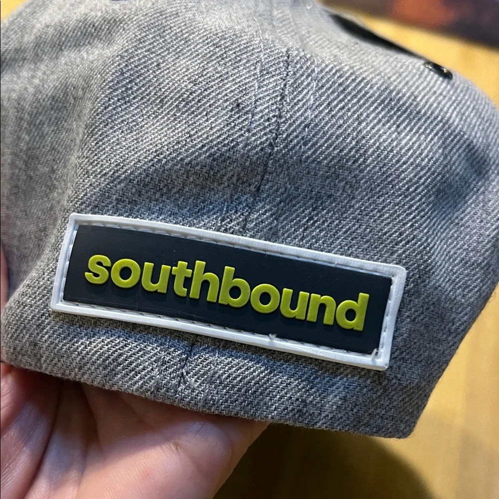 # 0885+ Unisex Gray International Home Headwear UFlex Cap with Logo - Picture 4 of 6